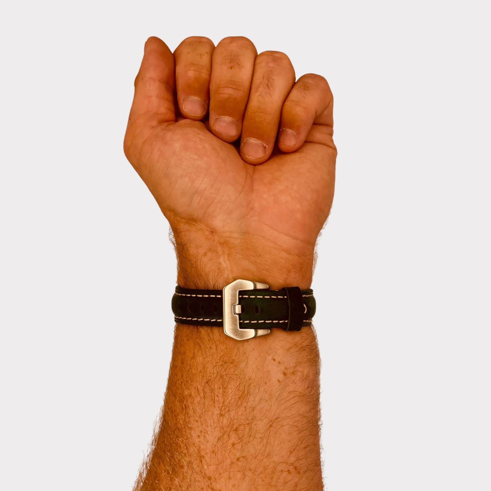 Retro Leather Straps Compatible with the Lacoste 22mm Range