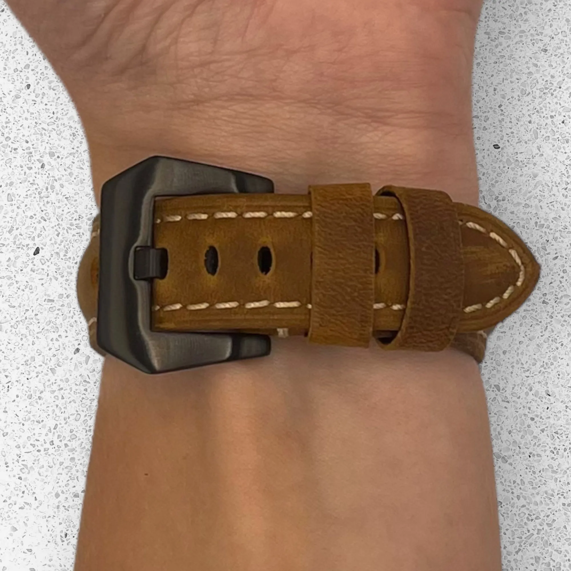Retro Leather Straps Compatible with the Lacoste 22mm Range