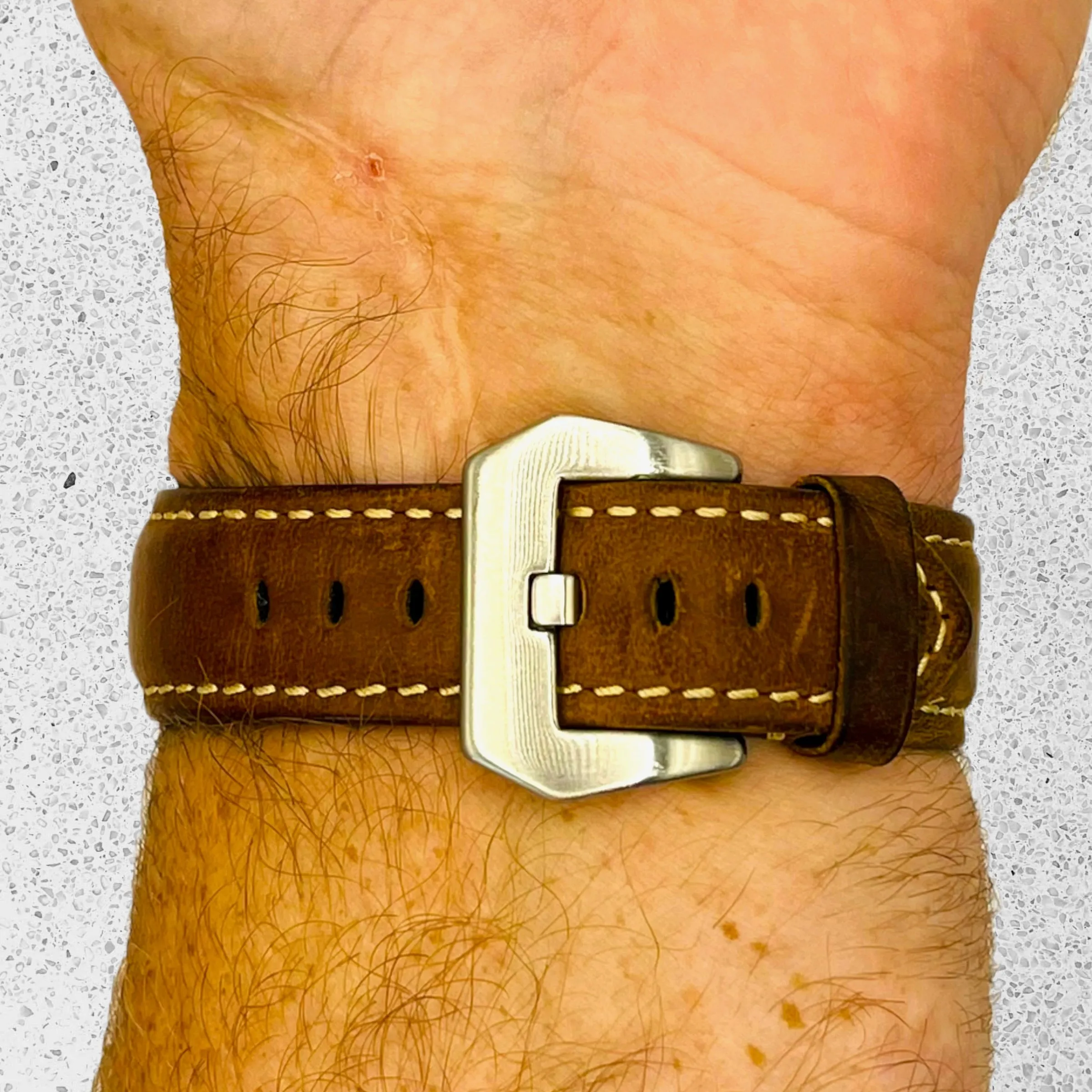 Retro Leather Straps Compatible with the Lacoste 22mm Range