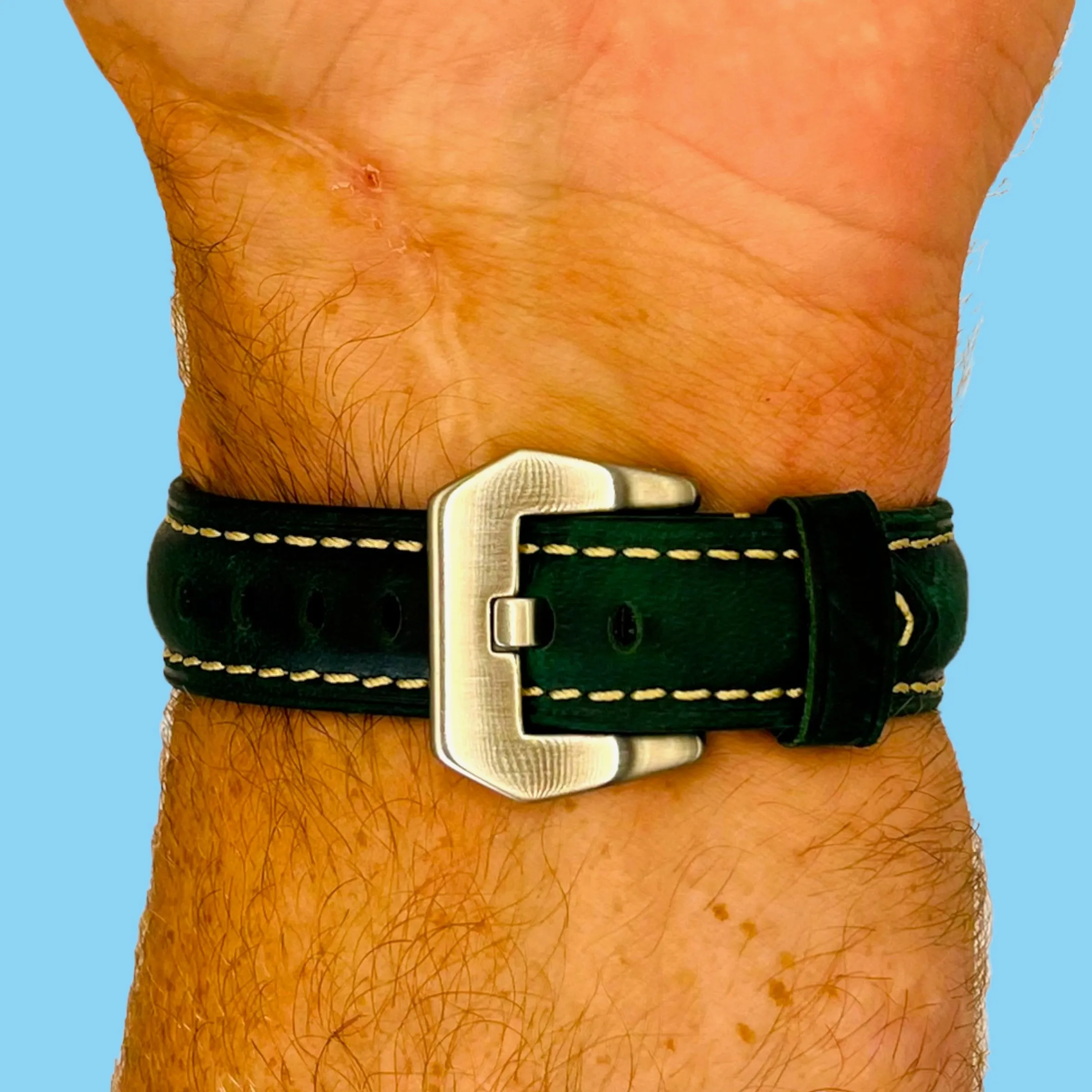 Retro Leather Straps Compatible with the Lacoste 22mm Range