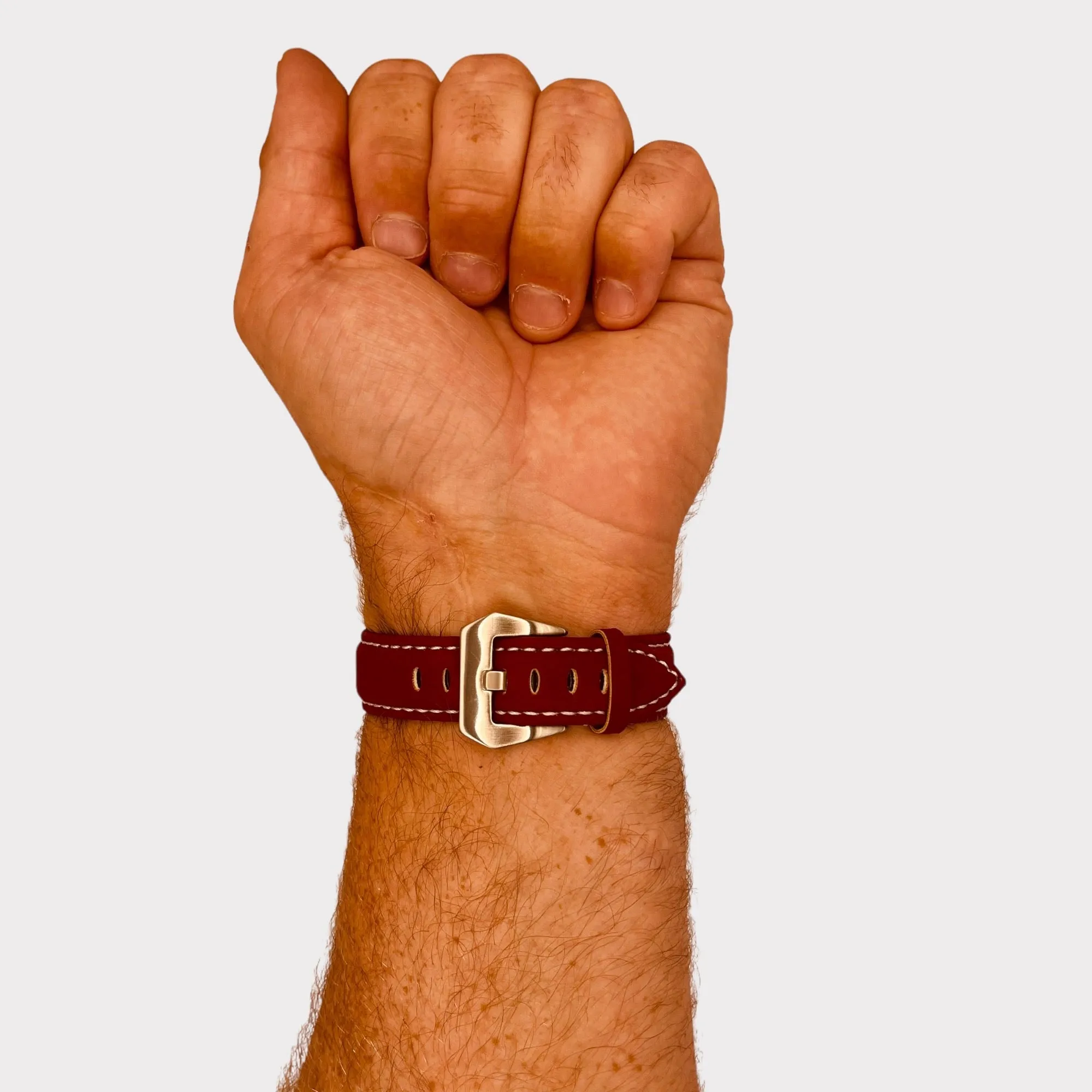 Retro Leather Straps Compatible with the Lacoste 22mm Range