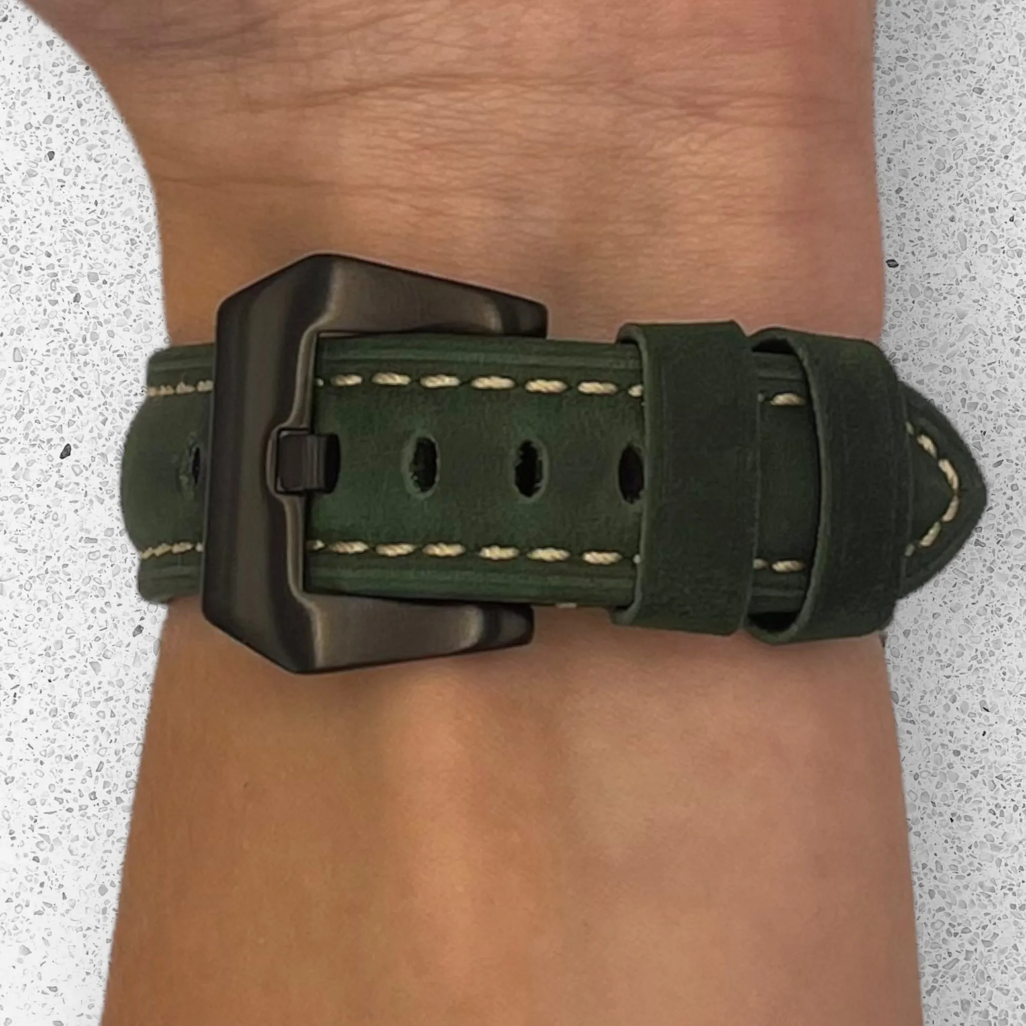 Retro Leather Straps Compatible with the Lacoste 22mm Range