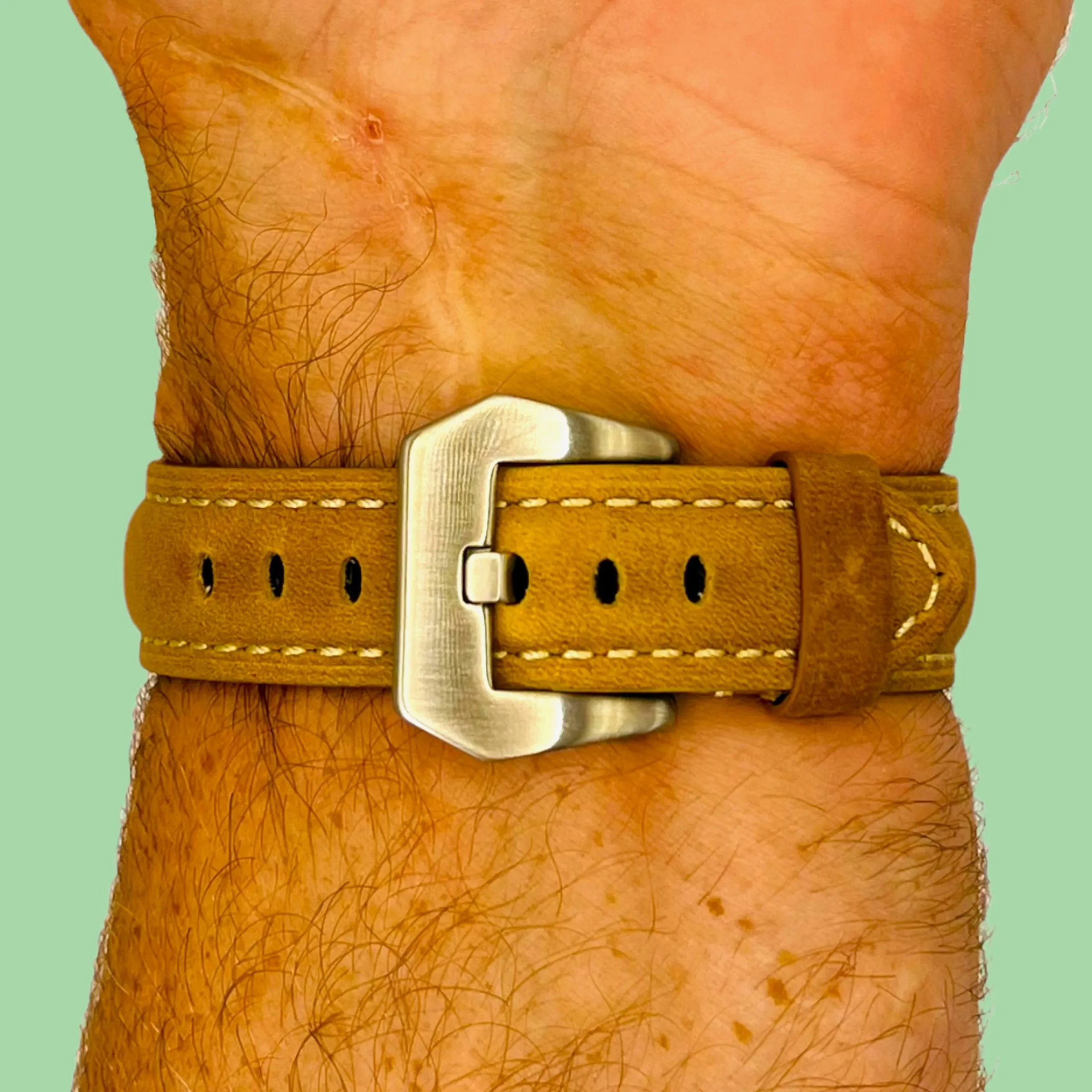 Retro Leather Straps Compatible with the Lacoste 22mm Range
