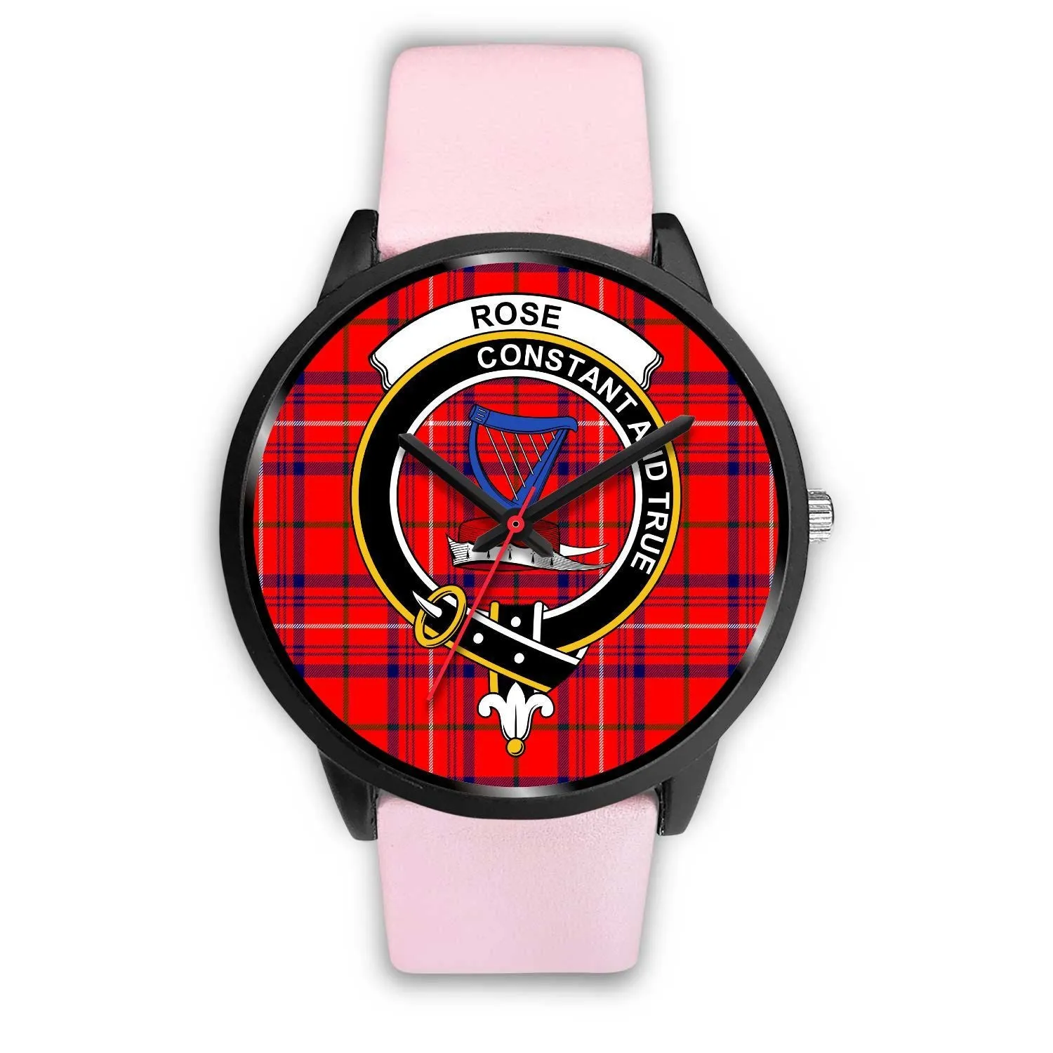 Rose Clan Badge Tartan Black Watch