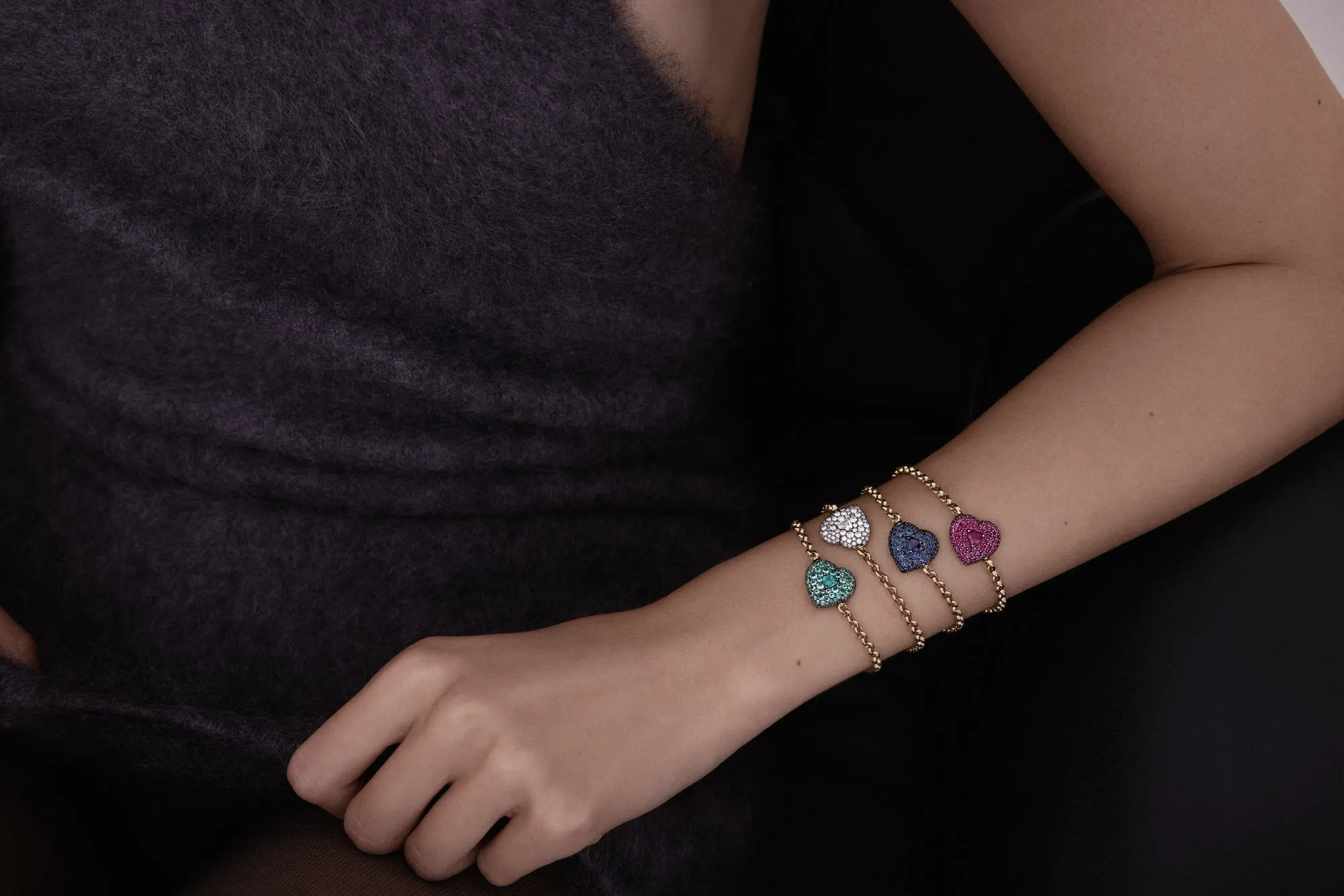 Ruby Chubby Love Bracelet