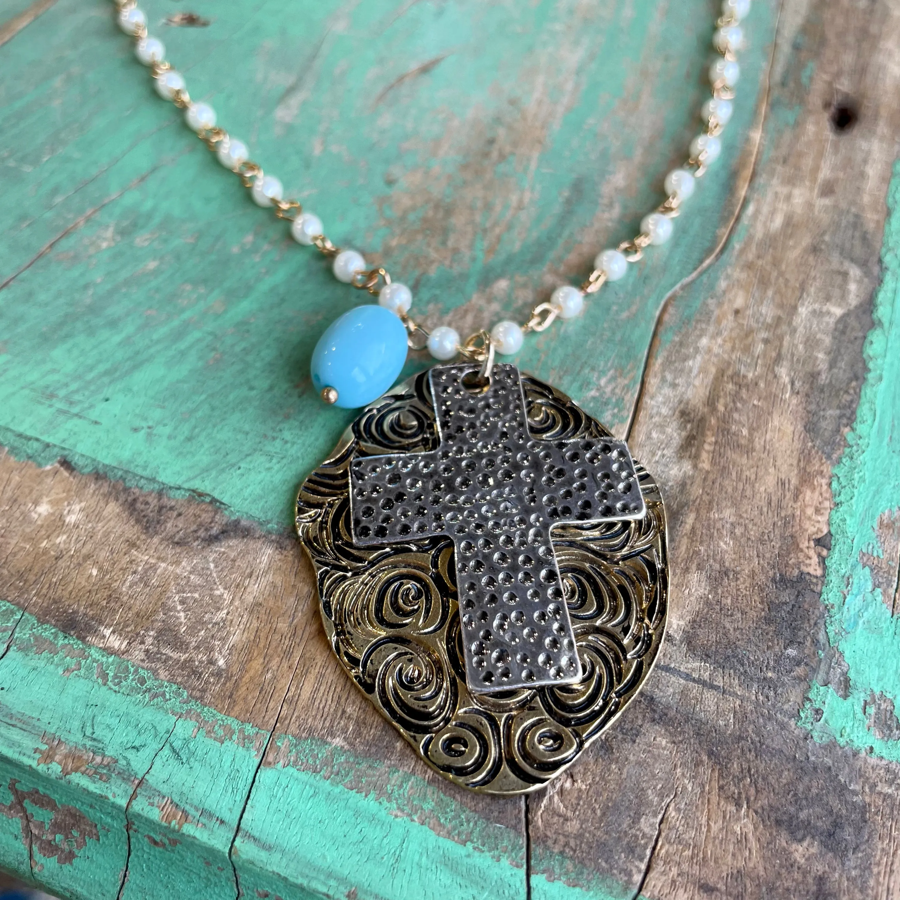 Sarah Necklace and Earrings