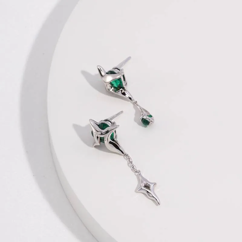Star Sterling Silverl Stud Earrings