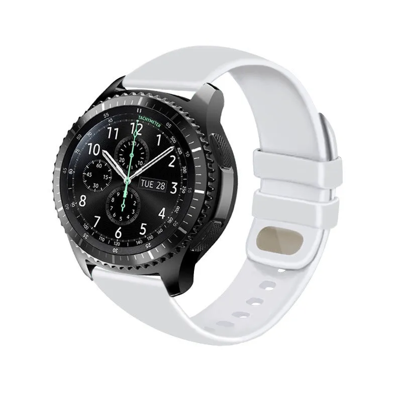Watch band for Fits Samsung Watch3 Huawei GT2 silica gel strap 22mm