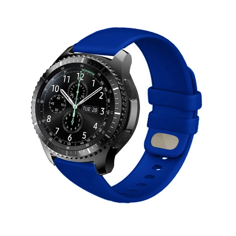Watch band for Fits Samsung Watch3 Huawei GT2 silica gel strap 22mm